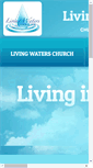 Mobile Screenshot of livingwaterschurch.net