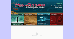Desktop Screenshot of livingwaterschurch.ca